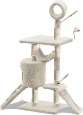 Produktbild von Großer Katzenkratzbaum XXL Kletterbaum für Katzen Aktivitätszentrum mit Höhle und Plattformen für Katzen
