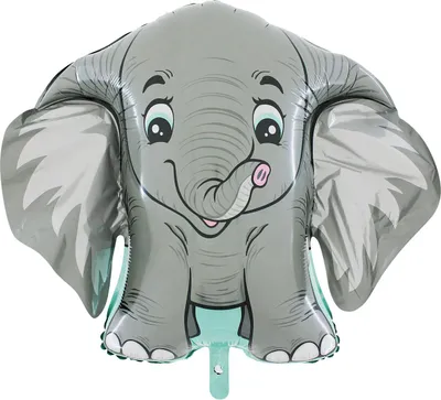 Image de Éléphant - Ballon de baudruche - 67 cm