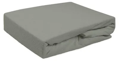 Produktbild von Spannbettlaken, Frottee, dick, hohe Qualität 90x200 Grau