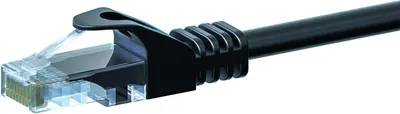 Produktbild von CAT 5e Netzwerkkabel U/UTP – 5 Meter -  Schwarz - CCA
