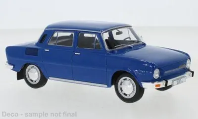 Produktbild von White Box 1:24 Skoda 100L 1974 - blue