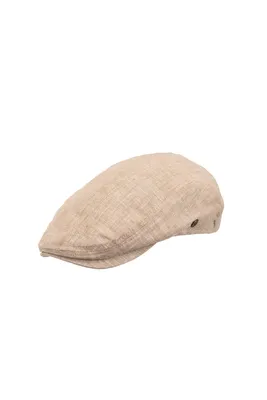 Balke Duckcap aus Leinen-Baumwollmix in beige