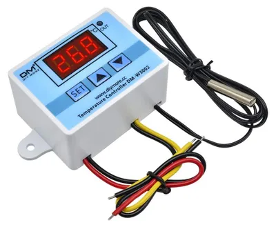 Immagine prodotto di Termostato digitale - Termoregolatore con riscaldamento e raffreddamento - 220 V - Sonda NTC