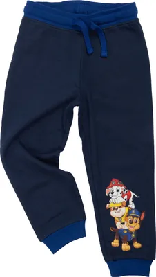 Produktbild von Paw Patrol Jogginghose für Jungen - Chase, Marshall & Rubble Kinder Trainingshose Sweathose Hose Blau 86-92