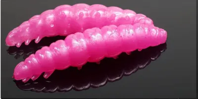 Produktbild von Libra Lures Larva Käse 3.5cm 018-pink pearl