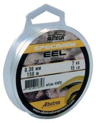 Productafbeelding van Albatros Almega Vislijn Aal 150 m | nylon hoofdlijn voor aal en roofvis 0,25MM - 4,90KG / 10,0lb