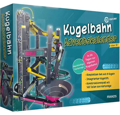 Zdjęcie produktu dla FRANZIS - Kalendarz adwentowy Marble Run