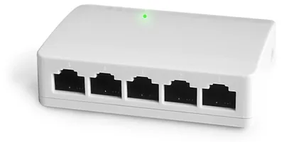 Produktbild von 5-Port-Ethernet-Switch für Internet-Box - Avidsen - 622110