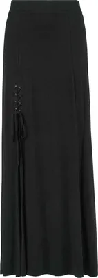 Produktbild von KIHILIST by KILLSTAR Langer Rock Damen Secretly Weep Maxi Skirt schwarz M