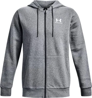 Produktbild von Under Armour Ua Essential Fleece Fz Hood Pitch Gray Medium Heather Pitch Gray Medium Heather L