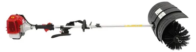 Immagine prodotto di Aspirapolvere a spinta - Macchina per la pulizia a spinta - 52cc, 2,3 CV, 8500 giri/min - Spazzola da 52 cm - Ideale per erba sintetica, sabbia e sporco - Colore: nero