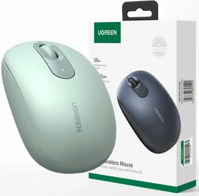 Produktbild von Ugreen Drahtlose PC/TV Maus Usb 2.4Ghz Grün