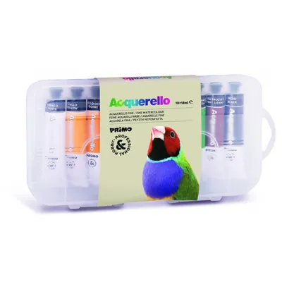 Immagine prodotto di Colori ad acquerello PRIMO 10 x 18 ml
