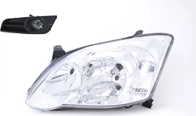 Zdjęcie produktu dla Johns, Reflektory halogenowe pasujące do Toyota Corolla E12 04-07 H7 H7 Li. + światło przeciwmgielne. 8117013330 5212802110 8122002090