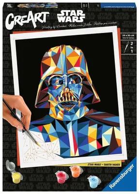 Image de CreArt : Peinture par numéros pour adultes - Star Wars, Darth Vader