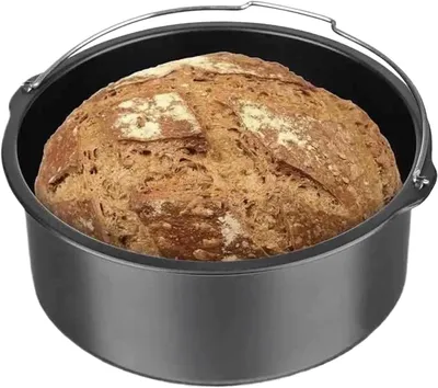 Produktbild von Backform für Heißluftfritteuse - Kuchenform für Heißluftfritteuse - Lebensmittelechtes Zubehör zum Backen von Chiffon, Pizza und Brot
