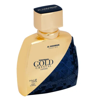 Zdjęcie produktu dla Al Haramain Gold Crystal Sapphire Ekstrakt perfum, 100 ml