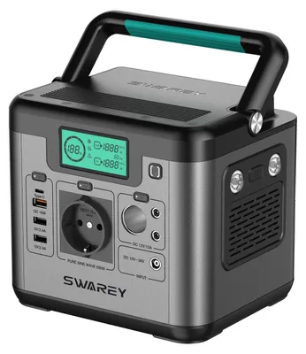 Zdjęcie produktu dla Powerbank - Stacja zasilania - Zewnętrzna bateria - Źródło zasilania awaryjnego - Przenośna ładowarka - Pojemność 518 Wh