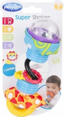 Produktbild von Playgro 0181598, Junge/Mädchen, 3 Monat( e), Mehrfarbig