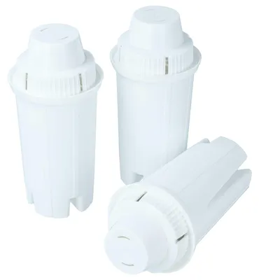 Produktbild von vhbw 3x Wasserfilter Filter kompatibel mit Electrolux ZCOF636X Kaffeevollautomat, Espressomaschine Weiß