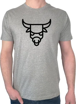 Produktbild von Huuraa Herren T-Shirt Stier Sternzeichen Symbol 3XL Sport Grey Bio Baumwolle Fairtrade Herrenshirt Geschenkidee