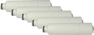 Produktbild von vhbw 5x Wasserfilter Filterkartusche Filter Ersatz für Samsung WF-294 für Kühlschrank