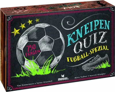 Produktbild von Kneipen Quiz - Fußball-Spezial Quizspiel Kneipenquiz Gesellschaftsspiel