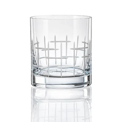 Produktbild von Wasserglas Whiskygläser Saftgläser Barline Kristallglas Bohemia BM784 Mattschliff 280ml 6er Crystalex