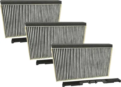 Produktbild von vhbw 3x Aktivkohlefilter Ersatz für Neff Z5102X1 für Dunstabzugshaube