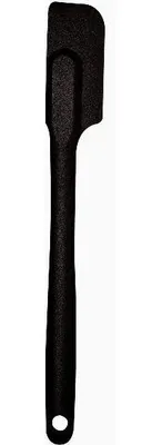 Obrázek produktu pro Mastrad Silikonová škrabka malá, škrabka na těsto, kuchyňská škrabka, kuchyňské náčiní, silikon, černá, F10300
