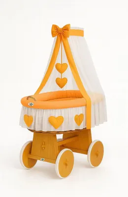 Image de MY SWEET BABY Berceau en Osier Naturel avec Tente et Matelas Premium