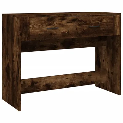 Produktbild von vidaXL Konsolentisch Räuchereiche 100x39x75 cm Holzwerkstoff