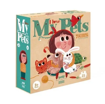 Produktbild von I love my pets puzzle (Kinderpuzzle)