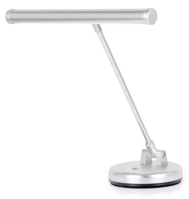 Zdjęcie produktu dla PROLINE, lampka LED do pianina, model "deluxe", kolor srebrny