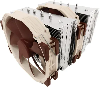 Produktbild von Noctua NH-D15 - Kühler - 14 cm - 300 RPM - 1500 RPM - 24,6 dB - 140,2 m³/h