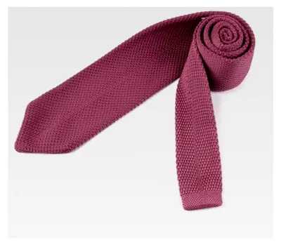 Produktbild von Strickkrawatte für Herren, Schlichte Schlanke Lässige Krawatten
