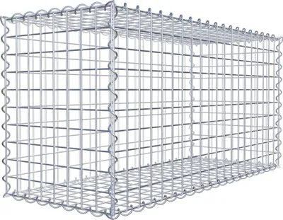 Obrázek produktu pro Gabion 100 cm x 50 cm x 40 cm (D x V x H), velikost ok 5 cm x 5 cm, spirála