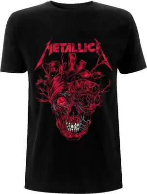 Zdjęcie produktu dla Metallica Heart Skull Black M Koszulka