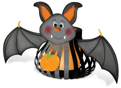 Produktbild von URSUS 18720003F, Papierlaterne, Papier, Schwarz, Orange, Einfarbig