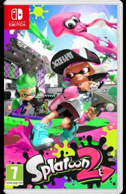 Zdjęcie produktu dla Nintendo Splatoon 2, Switch, Nintendo Switch, Tryb multiplayer, E10+ (powyżej 10 lat)
