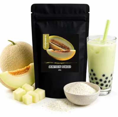 Produktbild von BubbleJoy Puder 3in1 Honigmelone 225 g für Bubble Tea und Desserts