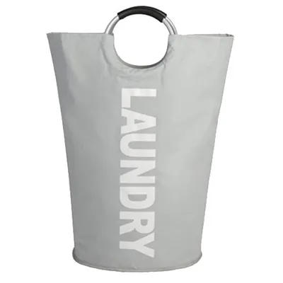 Obrázek produktu pro Taška plátěná na prádlo šedá