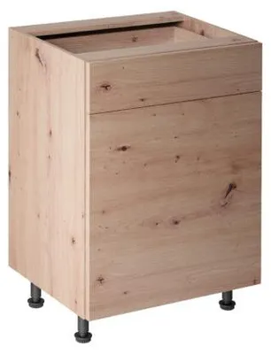 Produktbild von Küchenunterschrank mit Schublade und Einlegeböden Unterschrankmodul Küche
