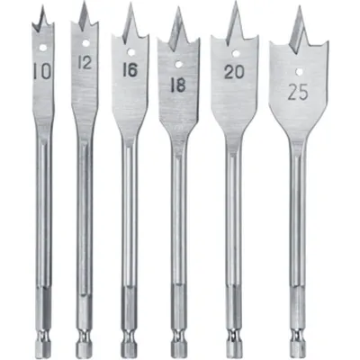 Produktbild von KWB - Kwb - Schnellbohrer-Set - 6-teilig 10-12-16-18-20-25mm -  EU -