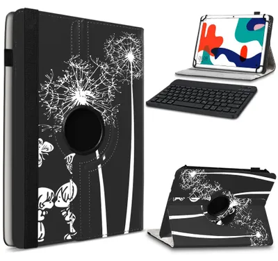 Produktbild von Tablet Schutz Hülle für Huawei MatePad Pro 10.8 Tastatur Tasche Bluetooth QWERTZFarbe 360 Uni:Motiv 12
