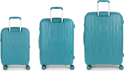 Produktbild von Gabol Infinity 4 Rollen Kofferset 3-teilig mit Dehnfalte