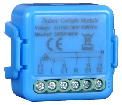 Obrázok produktu pre Zigbee spínač pre elektrické rolety s hlasovým ovládaním