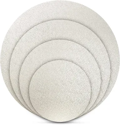 Produktbild von BACKHERZ© Premium Tortenunterlage rund 4 er Set -
