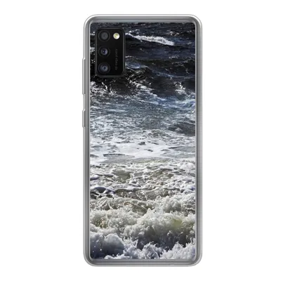 Produktbild von MuchoWow® Handyhülle Schutzhülle Hülle für Samsung Galaxy A41 Nordsee - Wasser - Wellen Silikon Softcase Handy Hülle - Mobiltelefon