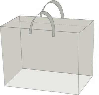 Produktbild von Grasekamp Black Premium Loungeauflagentasche 80x80x60cm / protective bag / atmungsaktiv / breathable